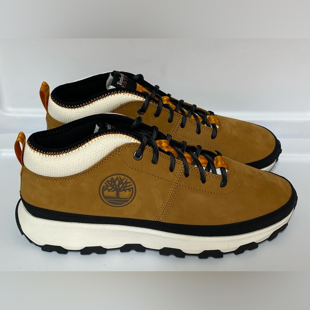 NIB Mens Timberland WINSOR TRAIL Hiking  TB0 A5TWV 231 Wheat Black White SZ 11.5